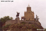 Vakhtang Gorgasali, Metechi church - Tbilisi Georgia Sakartvelo Caucasus Black Sea Saqartvelo