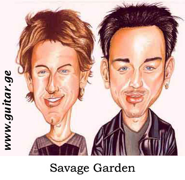 www.guitar.ge - photo Savage Garden photos caricature cartoon jest funny pictures photos Savage Garden photo