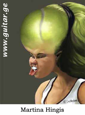 www.guitar.ge - photo Martina Hingis photos caricature cartoon jest funny pictures photos Martina Hingis photo