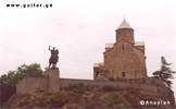 Vakhtang Gorgasali, Metechi church - Tbilisi Georgia Sakartvelo Caucasus Black Sea Saqartvelo