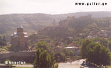 Metechi church, Narikala - Tbilisi Georgia Sakartvelo Caucasus Black Sea Saqartvelo